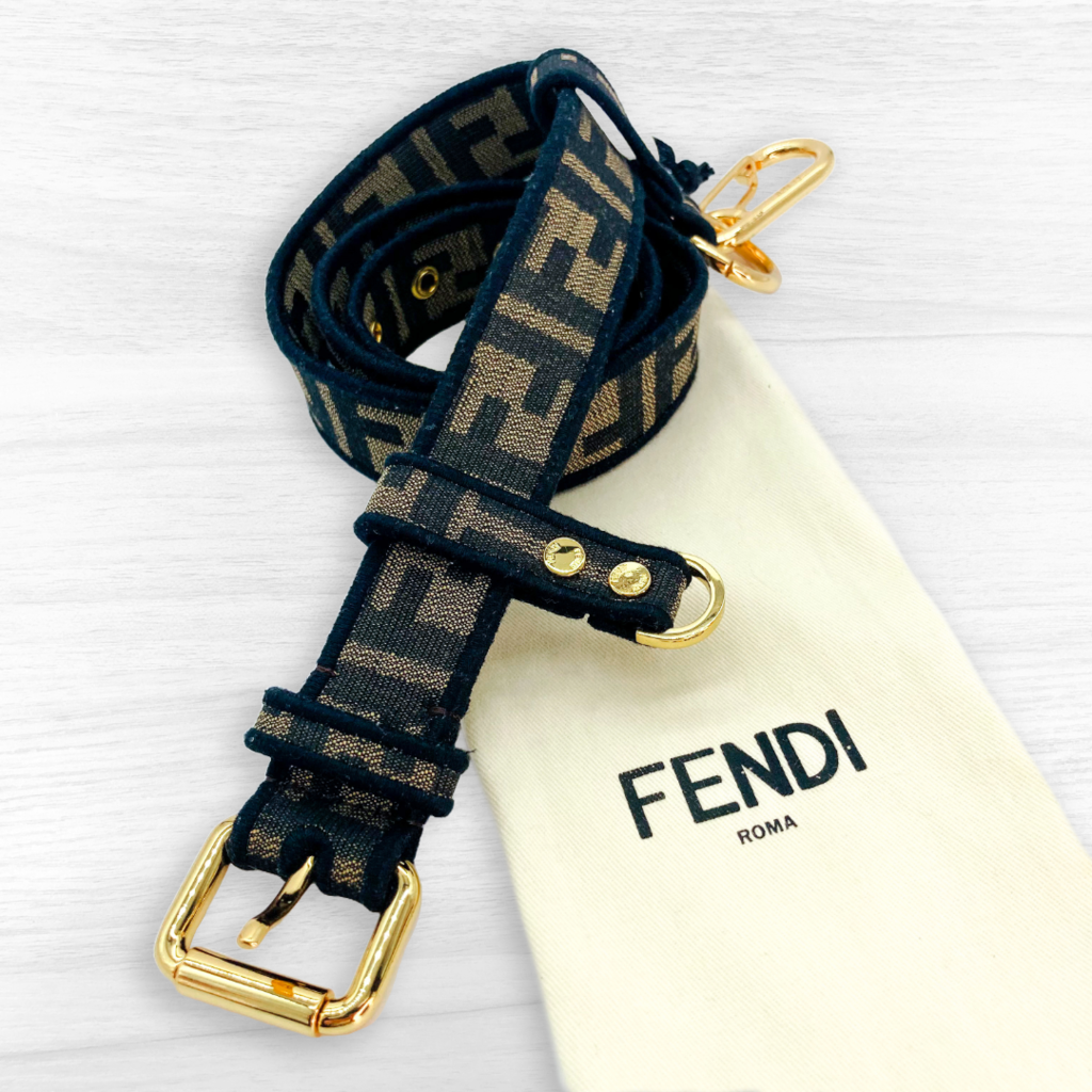 Fendi canvas belt on sale