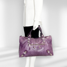 Load image into Gallery viewer, Balenciaga Leather 'Motorcycle' Handbag