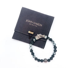 Load image into Gallery viewer, John Hardy 'Naga Beaded Bracelet' with Volcanic Beads