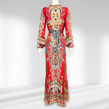 Load image into Gallery viewer, 'Just Kids' Silk Wrap Dress Size XS