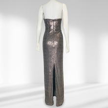 Load image into Gallery viewer, Bariano 'Megan' Sequinned Gown Size 14