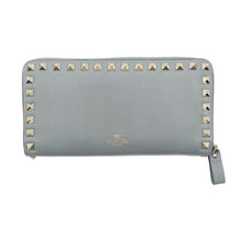Load image into Gallery viewer, Valentino Rockstud Zip Around Wallet