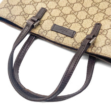 Load image into Gallery viewer, Gucci GG Supreme Flat Vertical Tote