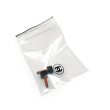 Load image into Gallery viewer, Chanel Patent Leather Open Toe CC Heels Size 37.5