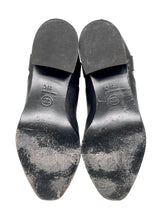 Load image into Gallery viewer, CC Logo Lambskin & Patent Boots Size 39C