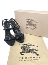 Load image into Gallery viewer, Espadrille & Leather Wedges Size 40