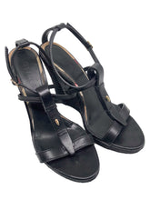 Load image into Gallery viewer, Espadrille & Leather Wedges Size 40