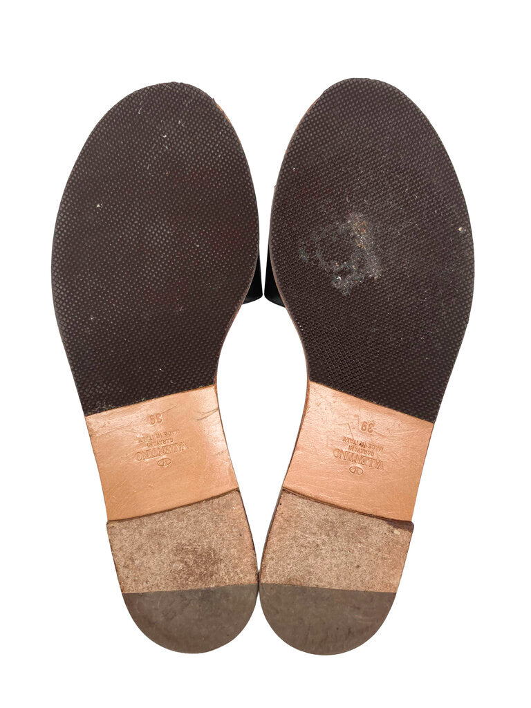 Leather Slides Size 39