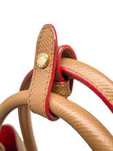Load image into Gallery viewer, Tan Saffiano Cuir Medium Double Handbag