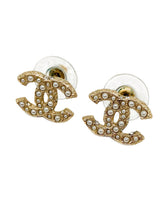 Load image into Gallery viewer, Interlocking CC Costume Earrings