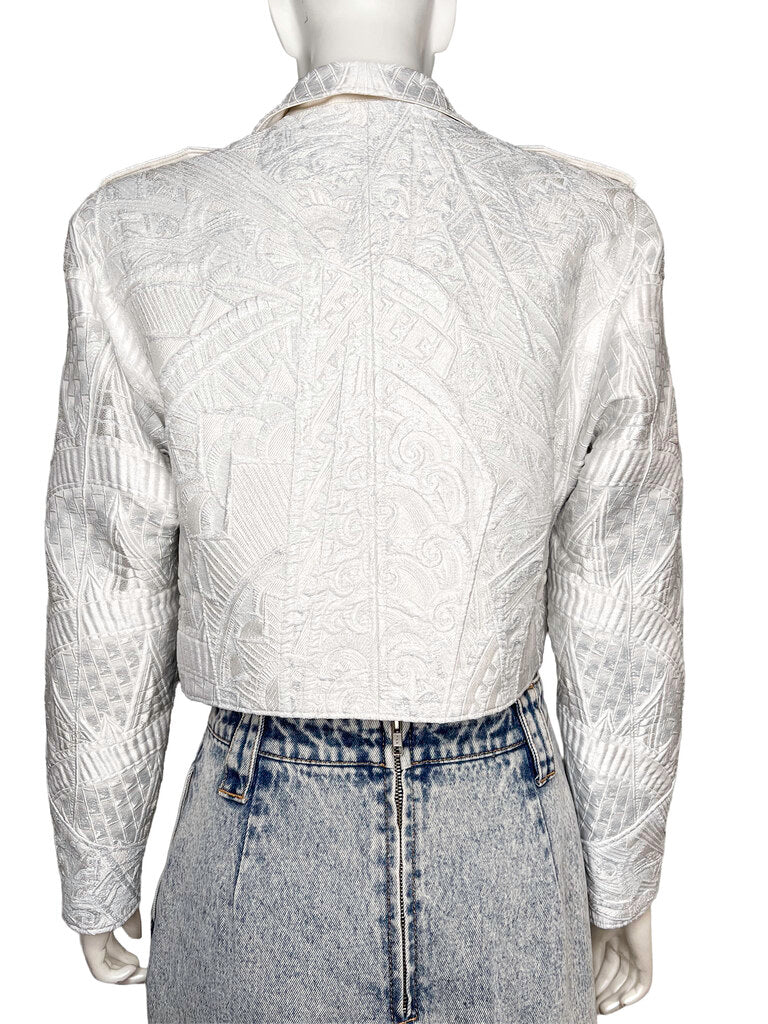 Runway Cropped Jacket Size 36