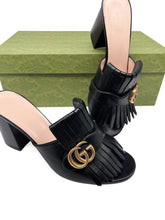 Load image into Gallery viewer, 'Marmont' Leather Heels Size 41.5