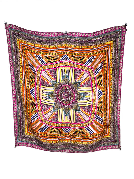 Large Square Silk Scarf
