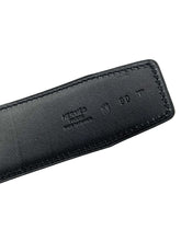 Load image into Gallery viewer, Large Buckle Leather Belt Size M