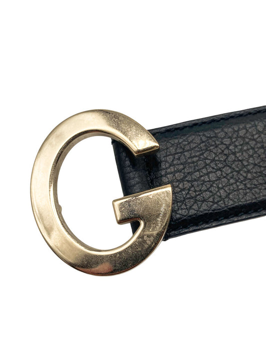 'Blondie' Leather Belt Size 90