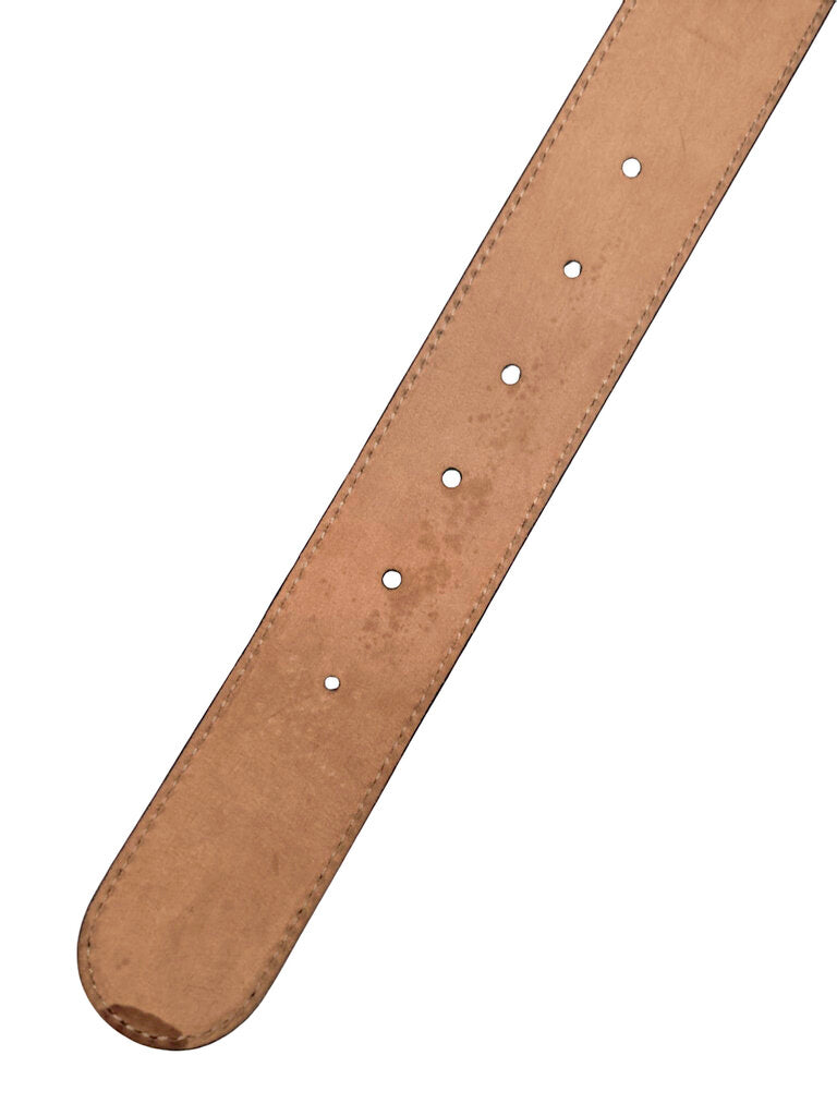 'Blondie' Leather Belt Size 90