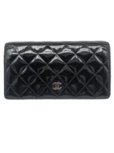 Load image into Gallery viewer, Patent Leather Diamond Quilted Wallet