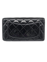 Load image into Gallery viewer, Patent Leather Diamond Quilted Wallet