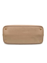 Load image into Gallery viewer, Two-Tone Double Medium Saffiano Leather Handbag