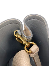 Load image into Gallery viewer, Two-Tone Double Medium Saffiano Leather Handbag