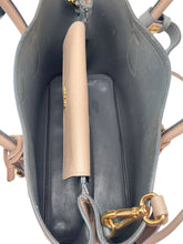 Load image into Gallery viewer, Two-Tone Double Medium Saffiano Leather Handbag