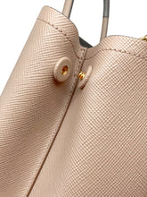 Load image into Gallery viewer, Two-Tone Double Medium Saffiano Leather Handbag