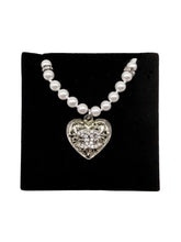 Load image into Gallery viewer, Upcycled Vintage Chanel 'Heart' Necklace