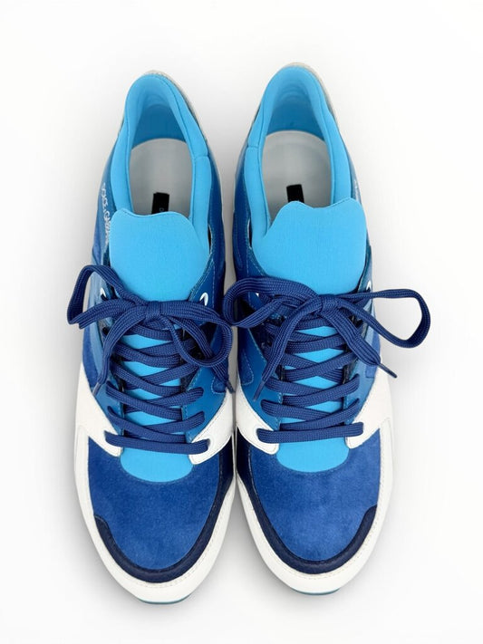 Pebbled Leather Sneakers Size 10 Mens