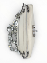 Load image into Gallery viewer, Crystal 'Cloque' Shoulder Bag
