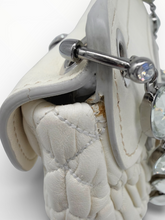 Load image into Gallery viewer, Crystal 'Cloque' Shoulder Bag