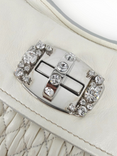 Load image into Gallery viewer, Crystal 'Cloque' Shoulder Bag