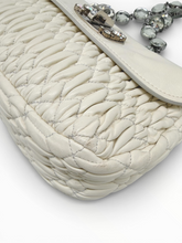 Load image into Gallery viewer, Crystal 'Cloque' Shoulder Bag