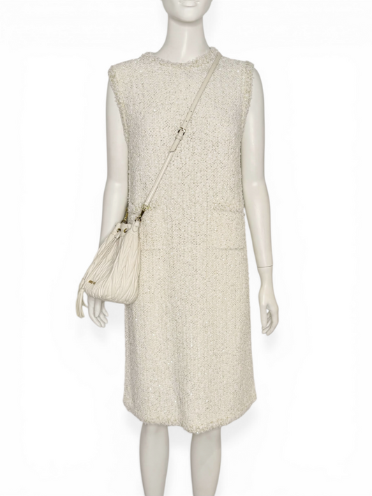 Nappa 'Matelasse Bucket Bag'