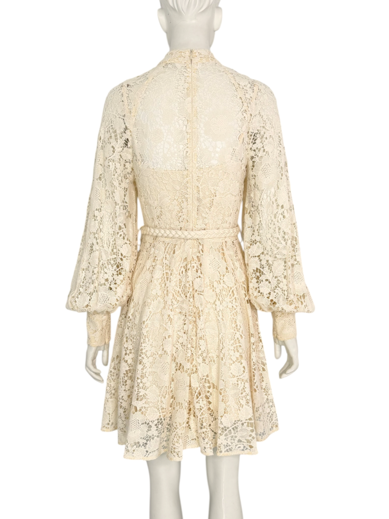 Lace Dress (Incl. Belt) Size 2