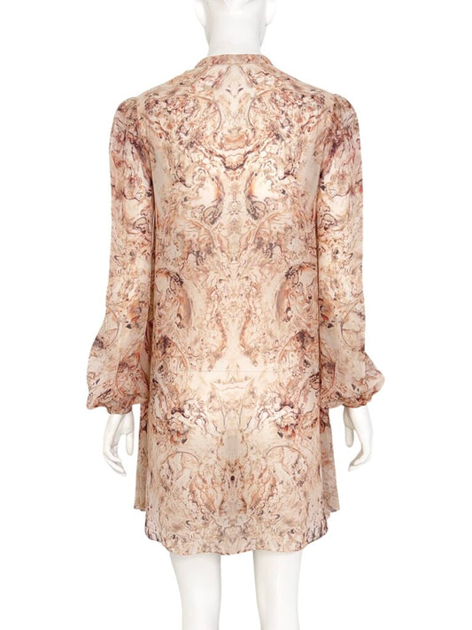 Silk Dress Size 38(6)