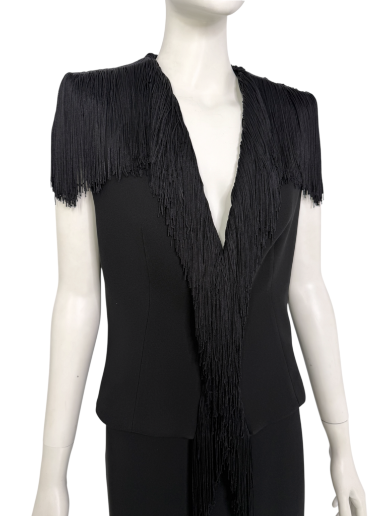 Fringe Top & Skirt Set Size 10