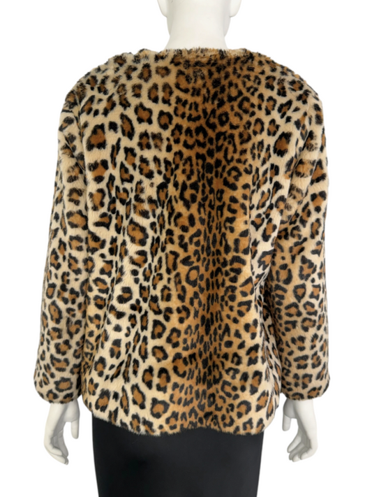 Faux Fur Jacket Size 36
