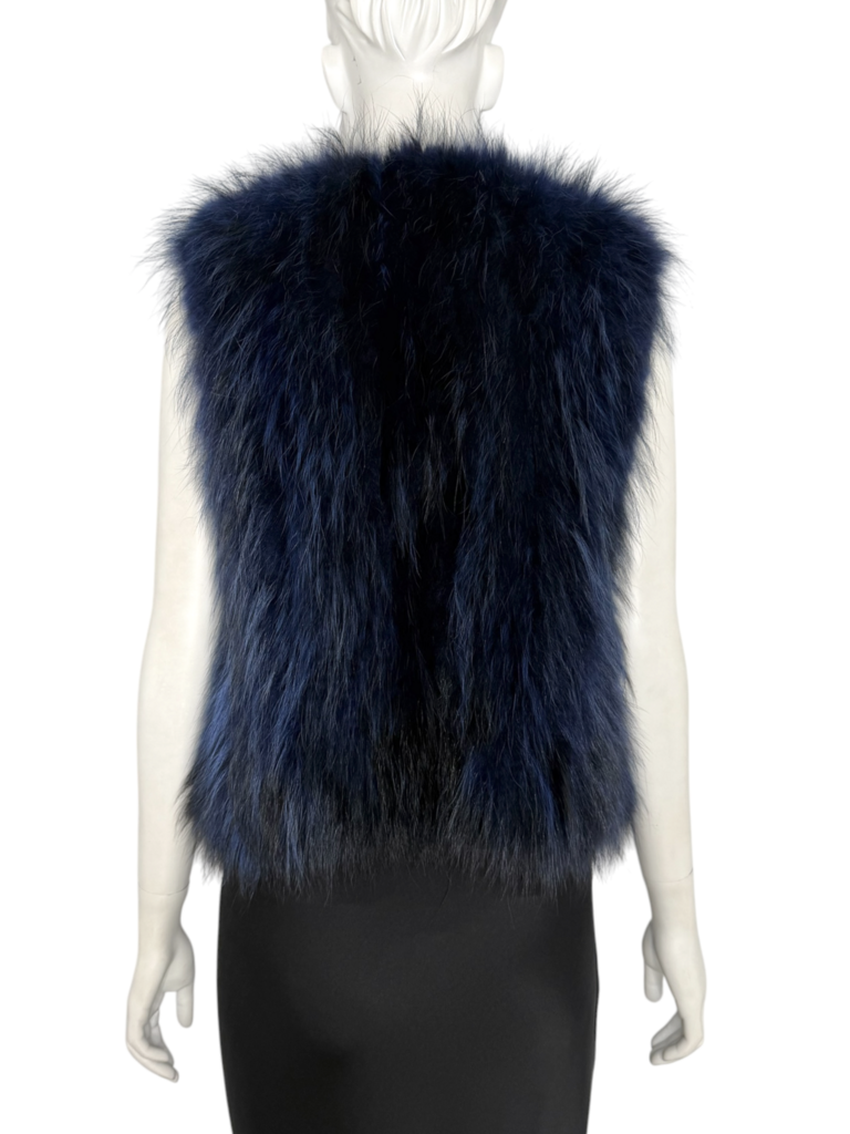 Fur Vest Size M