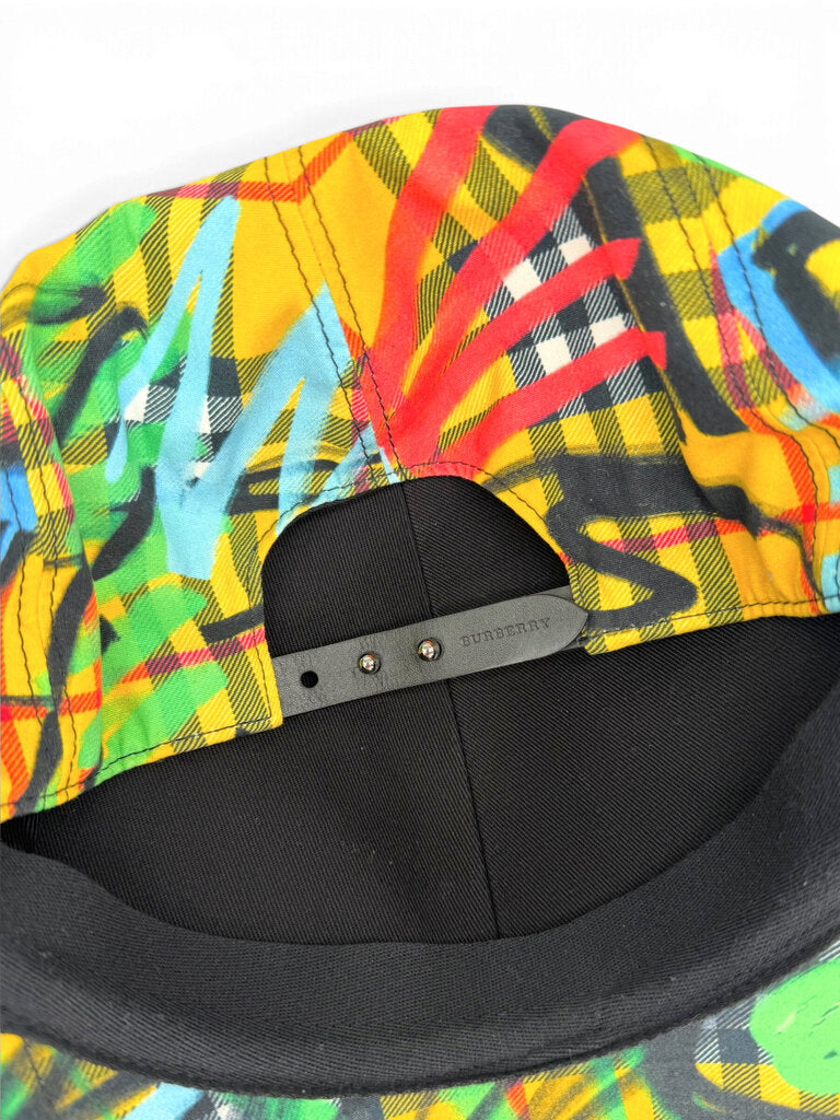 Graffiti Check Baseball Cap Size M/L