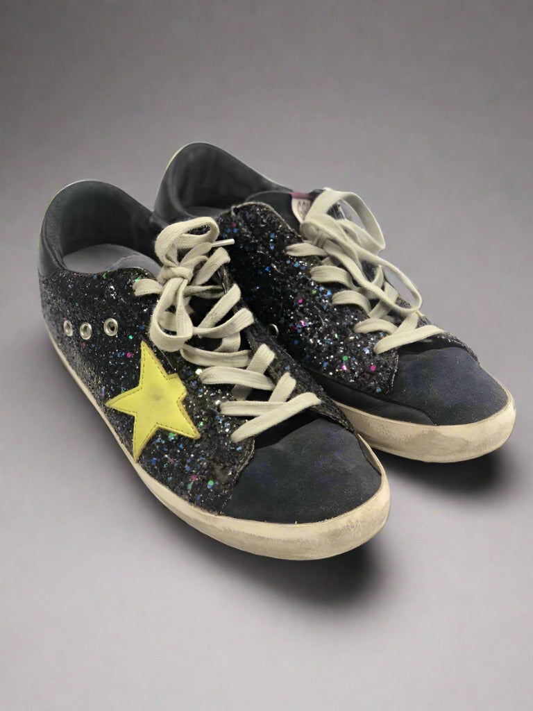 Golden goose hot sale disco glitter