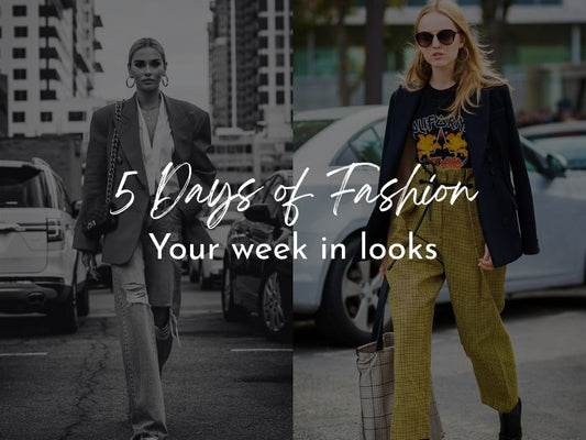 5 Days of Fashion: Your Weekly Wardrobe Styled and Ready.