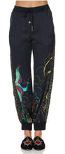 Load image into Gallery viewer, Camilla 'Wise Wings' Silk Pants Size XS
