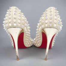 Load image into Gallery viewer, Christian Louboutin Stud Heels Size 38.5 &#39;As Is&#39;
