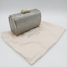 Load image into Gallery viewer, Jimmy Choo Mini Charm Clutch 'As New' (Incl. Dustbag &amp; Box)
