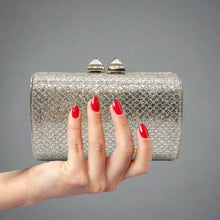 Load image into Gallery viewer, Jimmy Choo Mini Charm Clutch &#39;As New&#39; (Incl. Dustbag &amp; Box)
