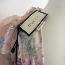 Load image into Gallery viewer, Gucci Hydrangea Silk Dress NWT Size 42 (RRP Approx $9,000) (incl suit bag)
