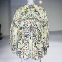 Load image into Gallery viewer, Camilla X V&amp;A &#39;Brick Lane Beauty&#39; Blouse Size O/S
