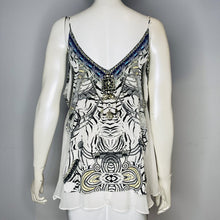 Load image into Gallery viewer, Camilla 'Wild Belle' Silk Top Size XS
