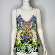Load image into Gallery viewer, Camilla &#39;Exotic Hypnotic&#39; Silk Top Size S
