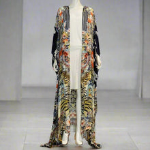 Load image into Gallery viewer, Camilla &#39;The Lonely Wild&#39; Silk Robe NWT O/S
